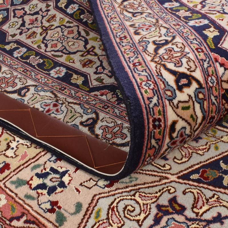 Tappeto Persero - Tabriz - Reale quadrato  - 254 x 248 cm - beige scuro