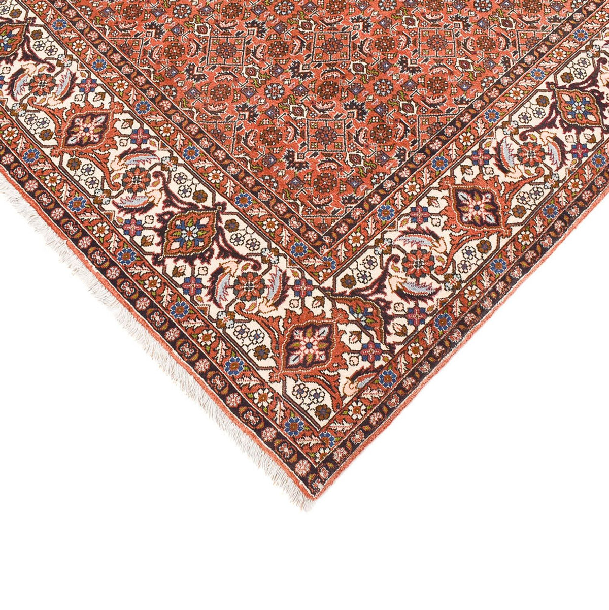 Tappeto corsia Tappeto Persero - Bidjar - 392 x 200 cm - ruggine