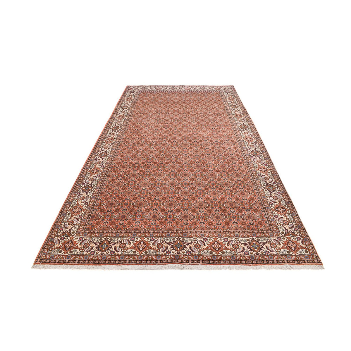 Tappeto corsia Tappeto Persero - Bidjar - 392 x 200 cm - ruggine