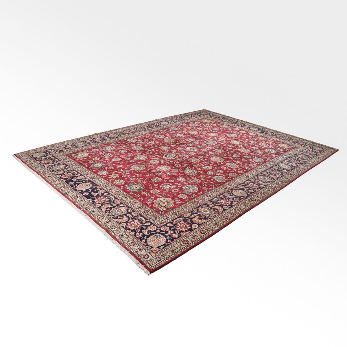 Tappeto Persero - Tabriz - Reale - 400 x 290 cm - rosso