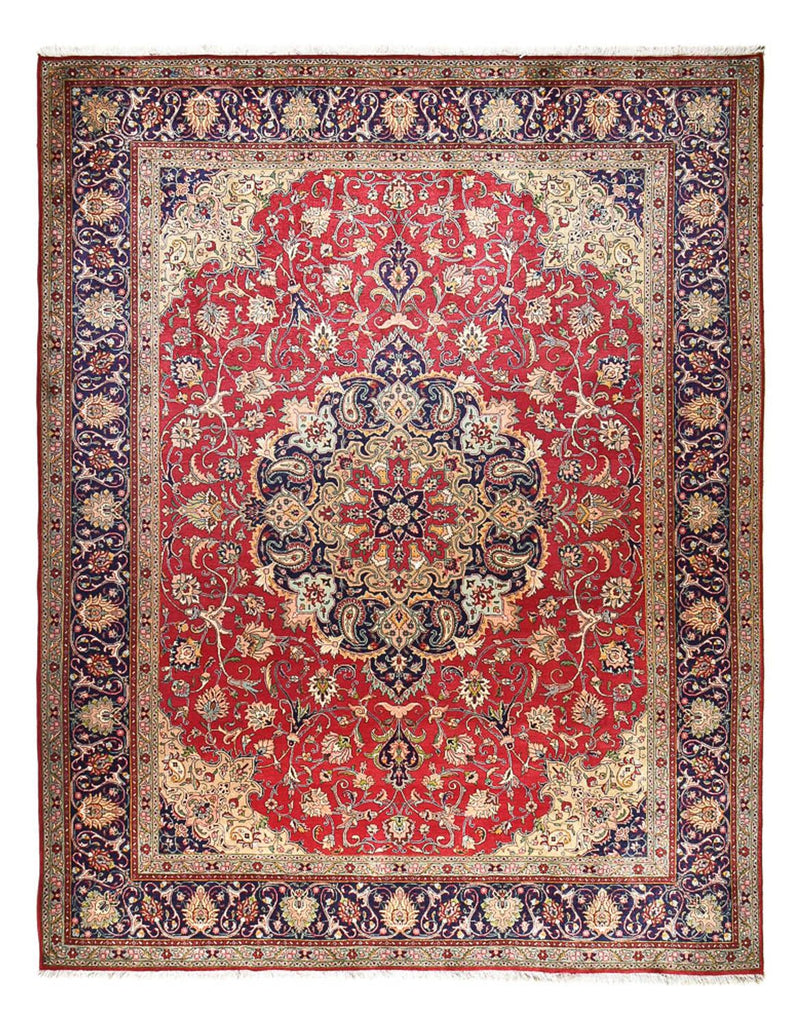 Tappeto Persero - Tabriz - Reale - 400 x 310 cm - rosso