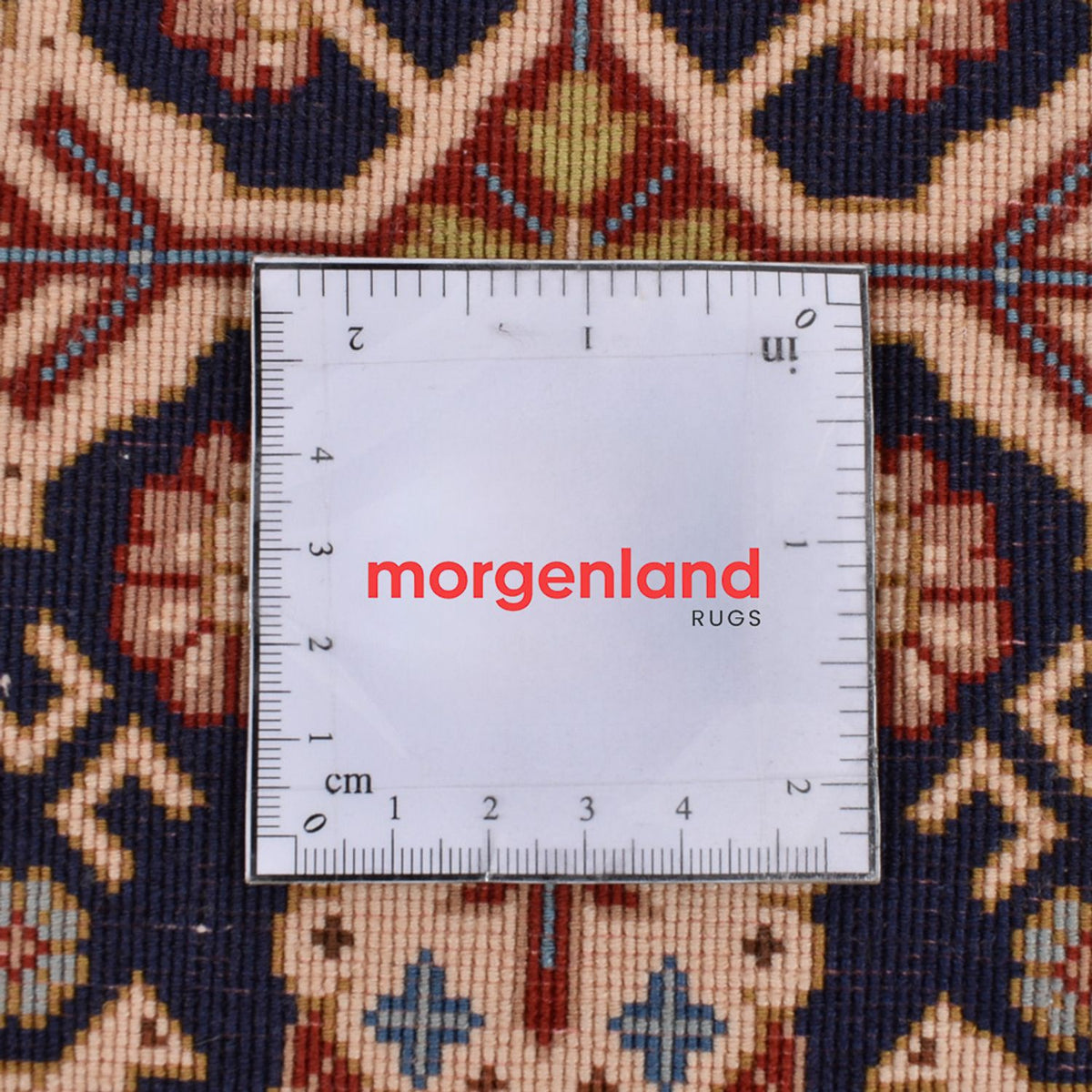 Tappeto corsia Tappeto Persero - Ghom - Reale - 205 x 55 cm - beige scuro