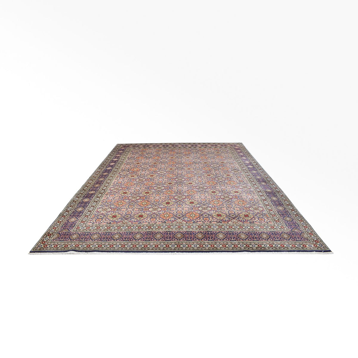 Tappeto Persero - Tabriz - Reale - 400 x 312 cm - marrone chiaro