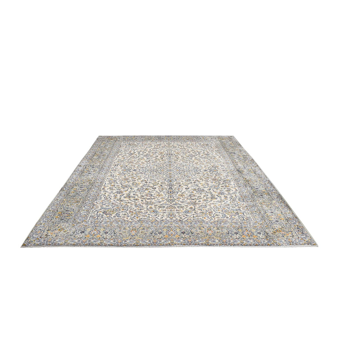Tappeto Persero - Keshan - Reale - 350 x 285 cm - grigio