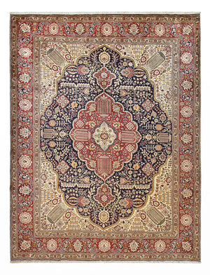 Tappeto Persero - Tabriz - Reale - 405 x 310 cm - multicolore