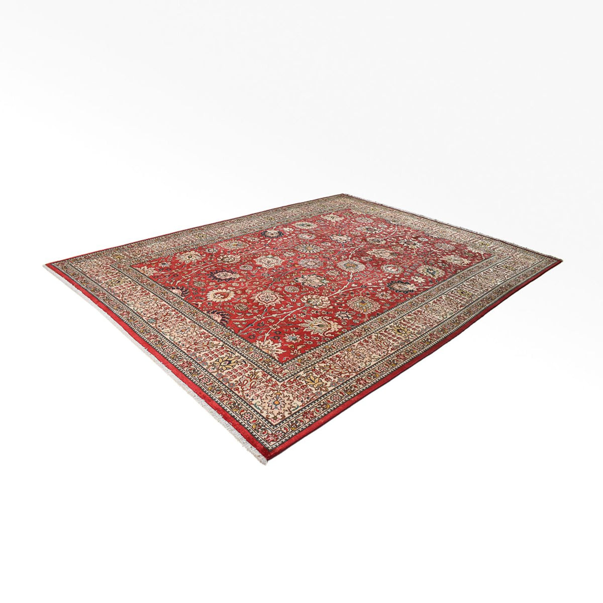 Tappeto Persero - Tabriz - Reale - 390 x 292 cm - rosso