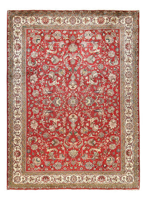 Tappeto Persero - Tabriz - Reale - 400 x 298 cm - rosso