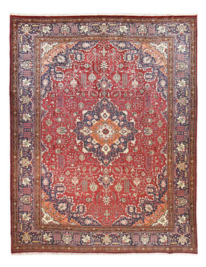 Tappeto Persero - Tabriz - Reale - 402 x 308 cm - rosso