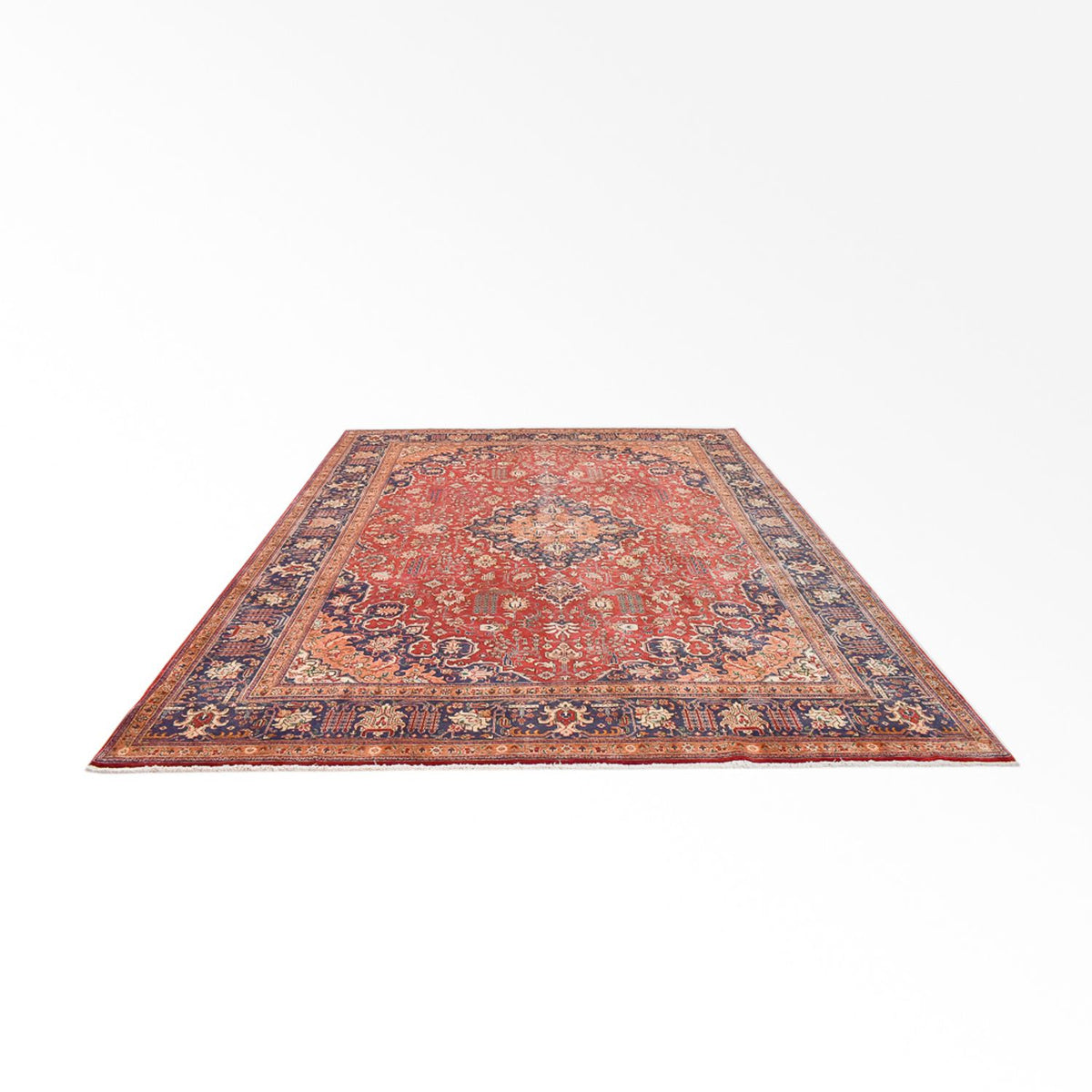 Tappeto Persero - Tabriz - Reale - 396 x 304 cm - rosso