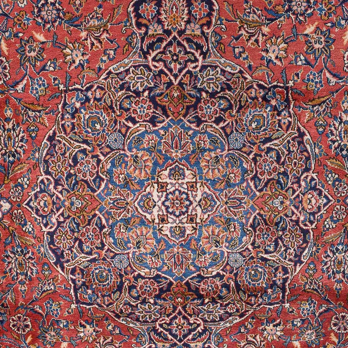 Tappeto Persero - Keshan - Reale - 445 x 333 cm - rosso chiaro
