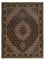 Tappeto Persero - Tabriz - Reale - 200 x 153 cm - marrone scuro