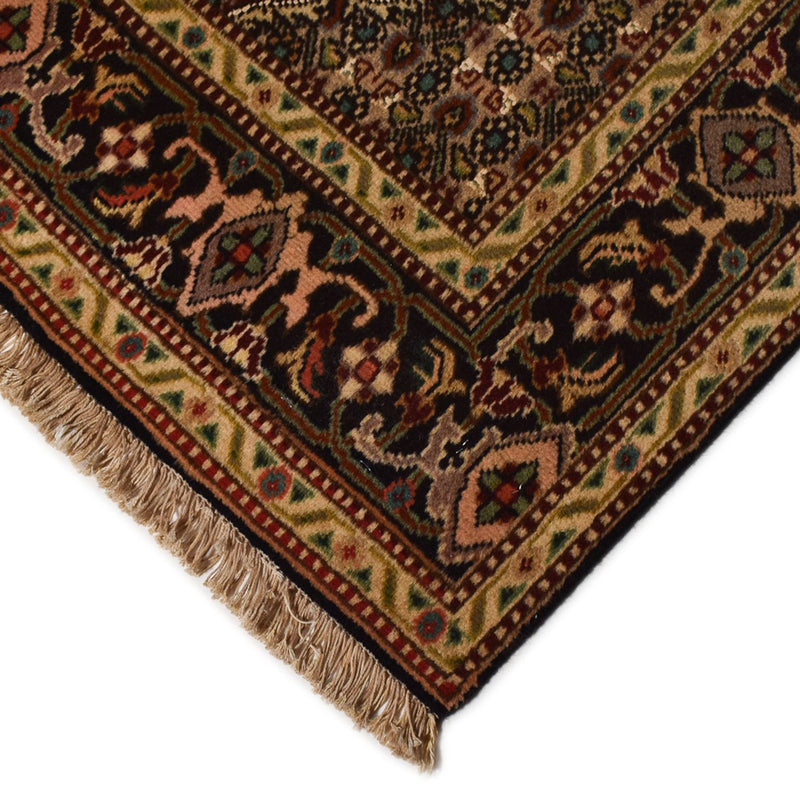 Tappeto Persero - Tabriz - Reale - 203 x 148 cm - marrone scuro