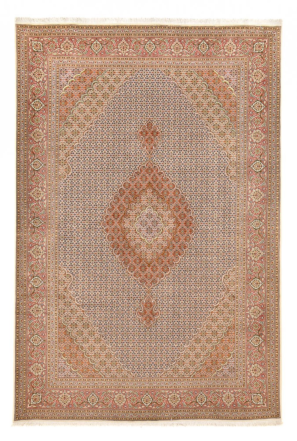 Tappeto Persero - Tabriz - Reale - 304 x 205 cm - ruggine
