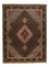 Tappeto Persero - Tabriz - Reale - 204 x 152 cm - marrone scuro