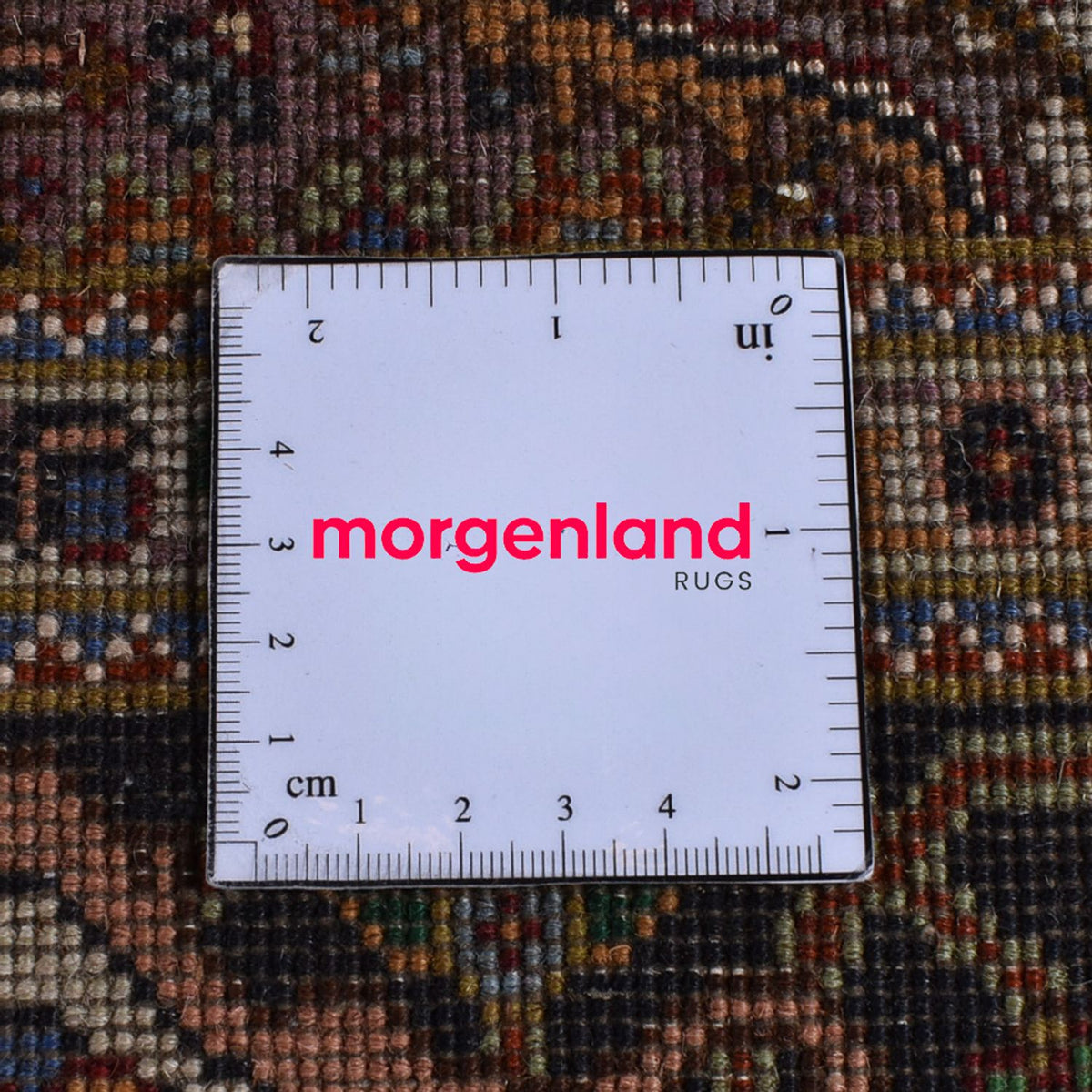 Tappeto Persero - Tabriz - Reale - 204 x 152 cm - marrone scuro