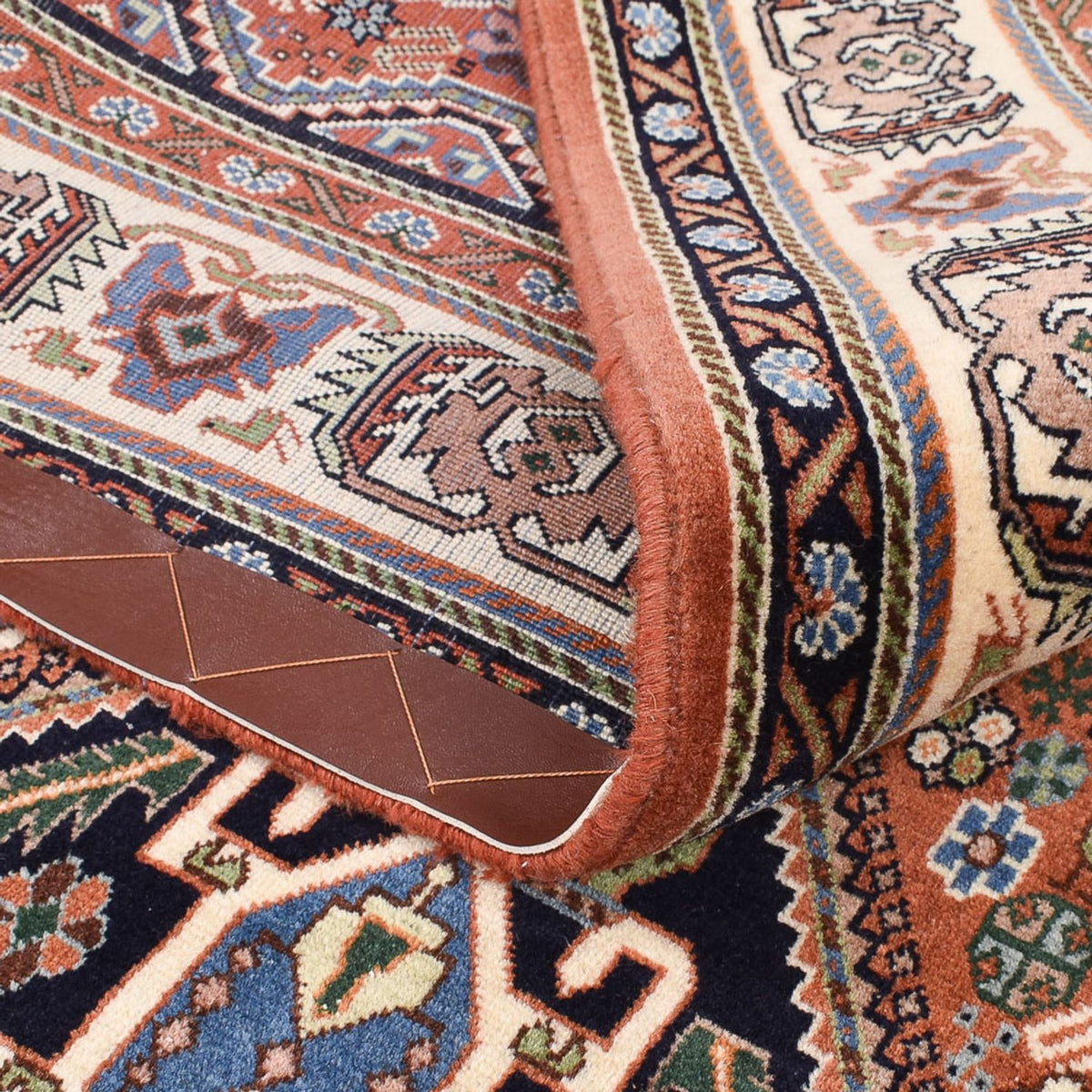 Tappeto Gabbeh - Kashkuli Persero - 212 x 139 cm - ruggine