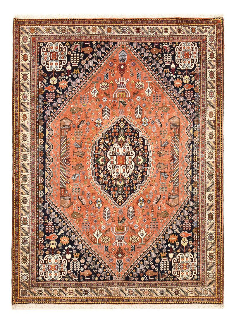Tappeto Gabbeh - Kashkuli Persero - 202 x 152 cm - rosso chiaro