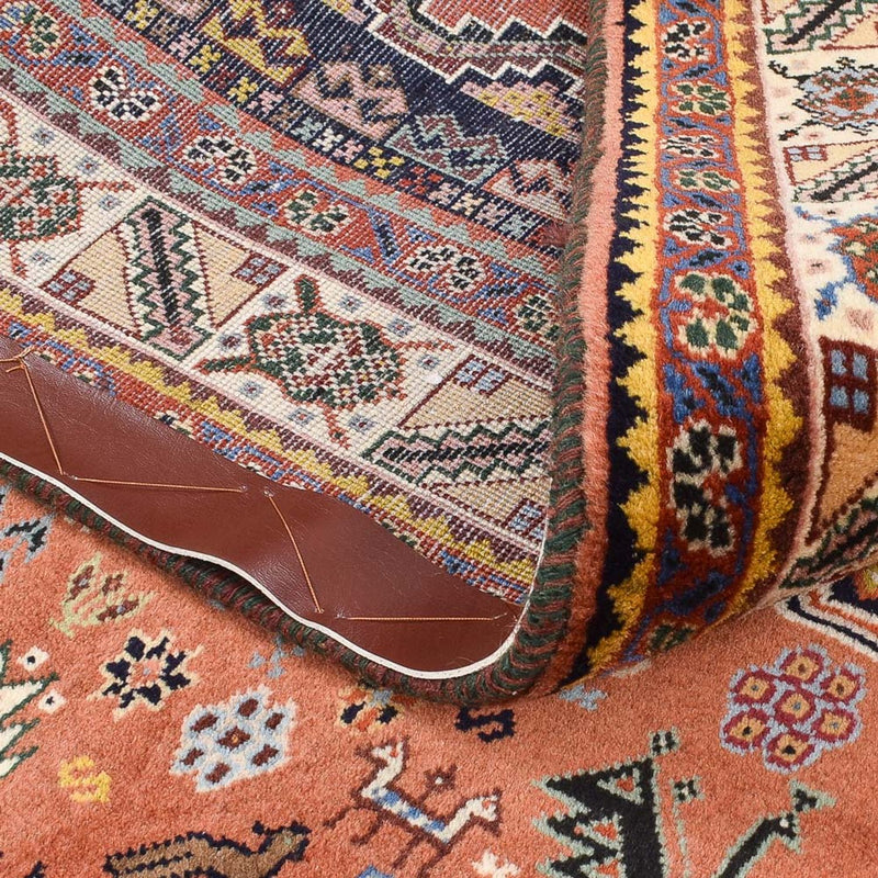 Tappeto Gabbeh - Kashkuli Persero - 202 x 152 cm - rosso chiaro