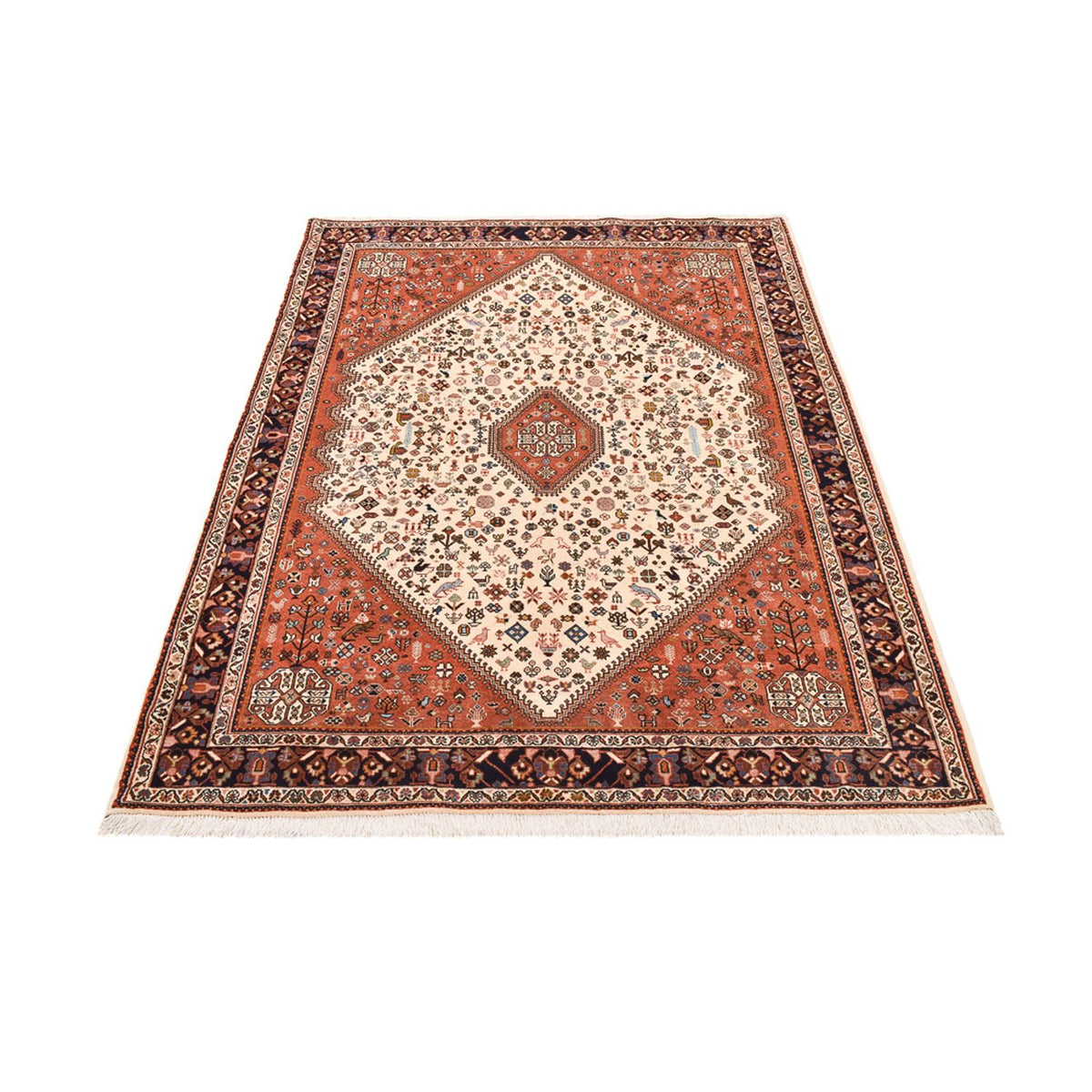 Tappeto Gabbeh - Kashkuli Persero - 215 x 155 cm - crema
