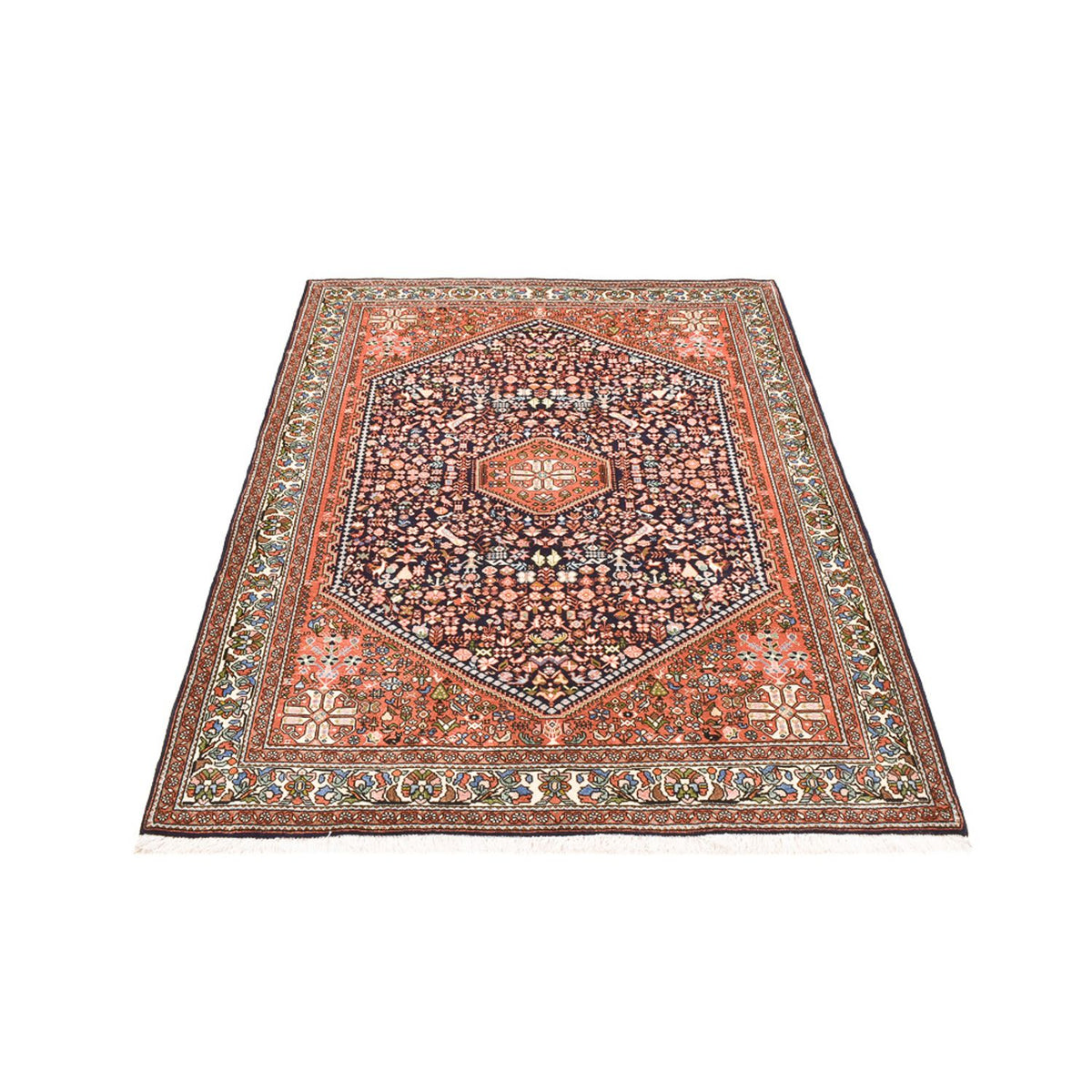 Tappeto corsia Tappeto Gabbeh - Kashkuli Persero - 202 x 150 cm - blu scuro