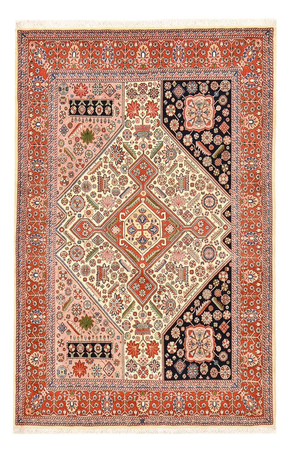 Tappeto Gabbeh - Kashkuli Persero - 211 x 143 cm - multicolore