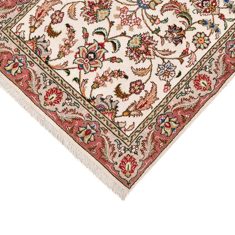 Tappeto corsia Tappeto Persero - Tabriz - Reale - 297 x 69 cm - sabbia