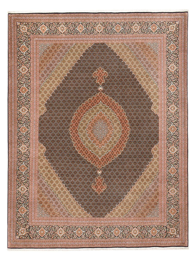 Tappeto Persero - Tabriz - Reale - 394 x 302 cm - beige scuro