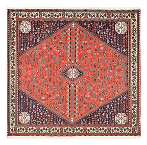 Tappeto Persero - Nomade quadrato  - 199 x 198 cm - rosso