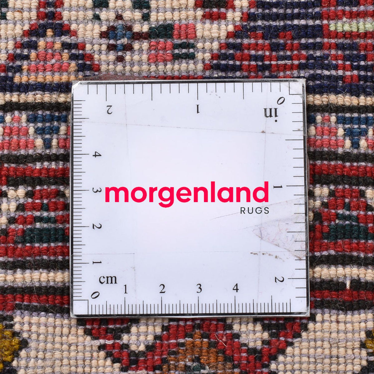 Tappeto Persero - Nomade quadrato  - 197 x 193 cm - rosso