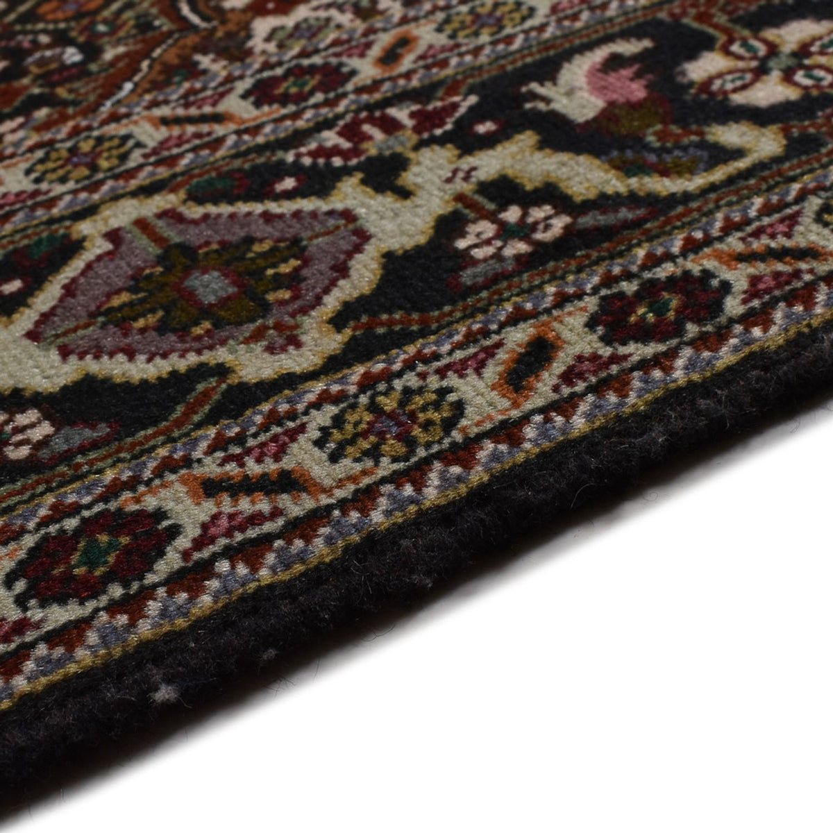 Tappeto Persero - Tabriz - Reale - 198 x 148 cm - marrone scuro