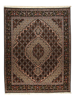 Tappeto Persero - Tabriz - Reale - 200 x 151 cm - marrone scuro