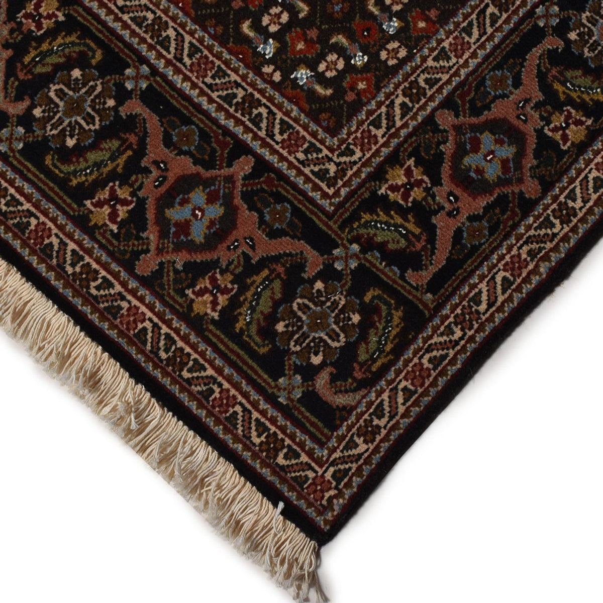Tappeto Persero - Tabriz - Reale - 200 x 151 cm - marrone scuro