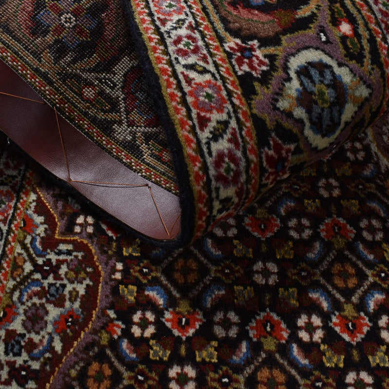 Tappeto Persero - Tabriz - Reale - 195 x 150 cm - marrone scuro