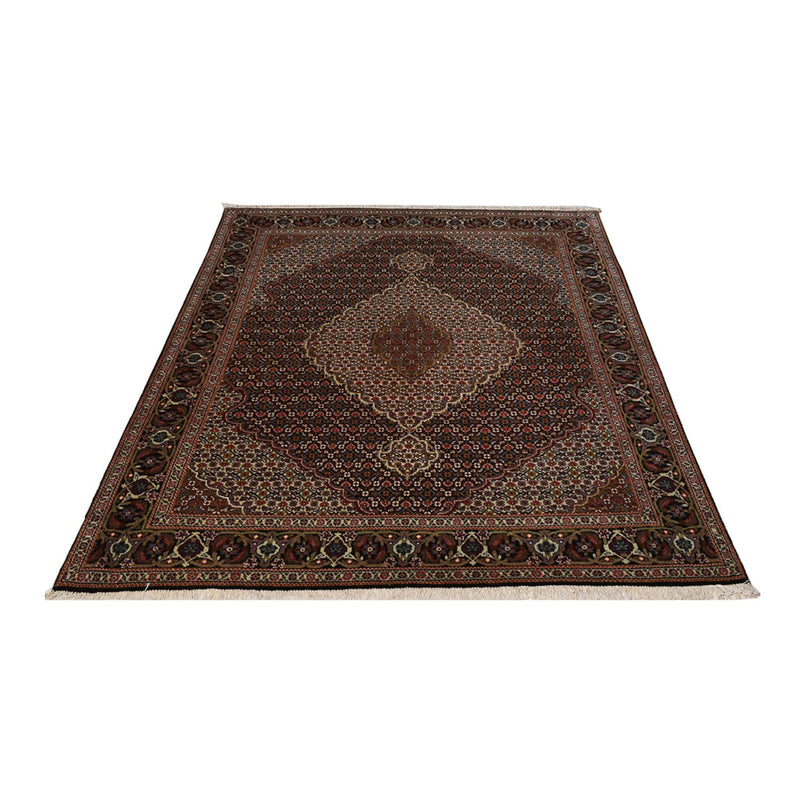 Tappeto Persero - Tabriz - Reale - 195 x 150 cm - marrone scuro