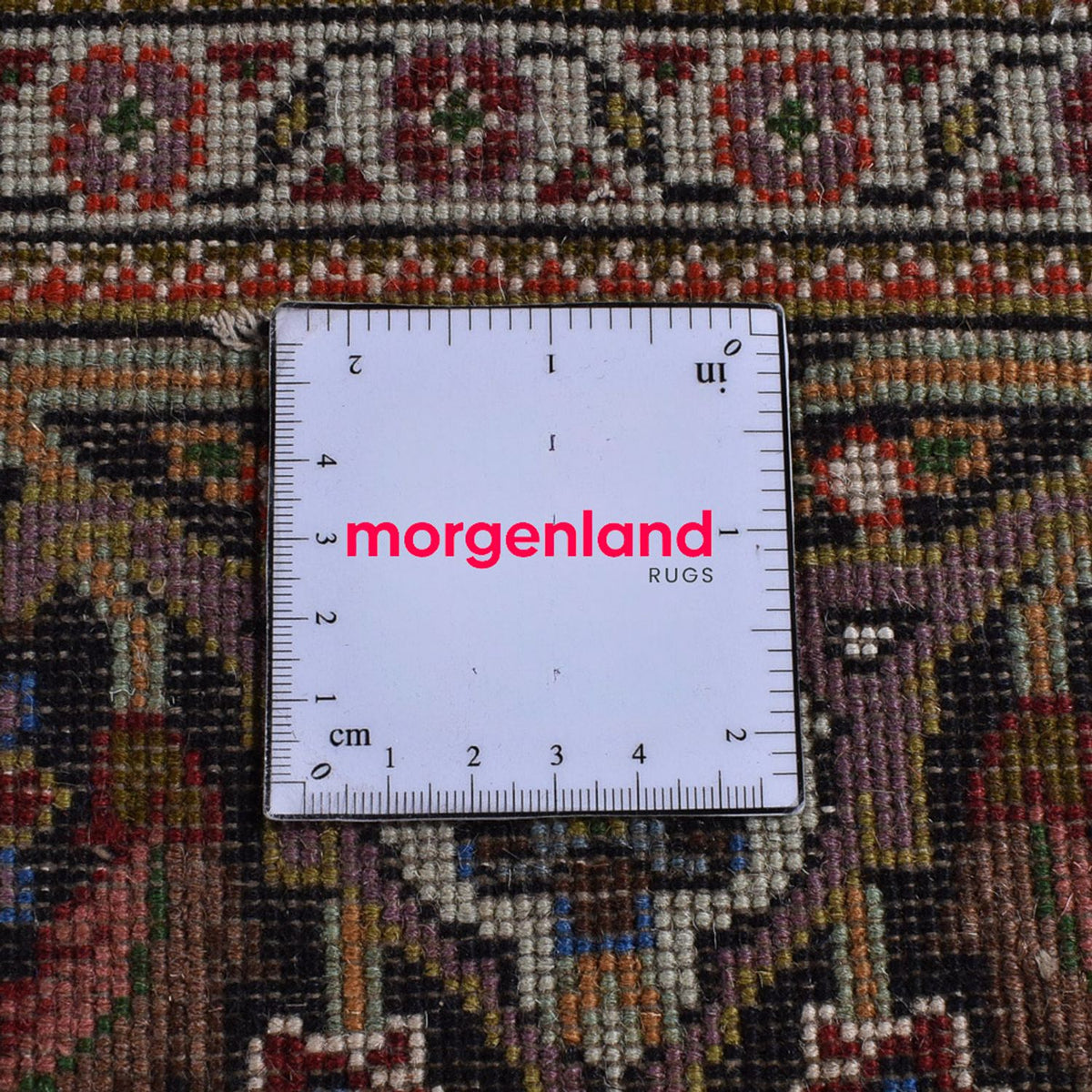 Tappeto Persero - Tabriz - Reale - 195 x 150 cm - marrone scuro