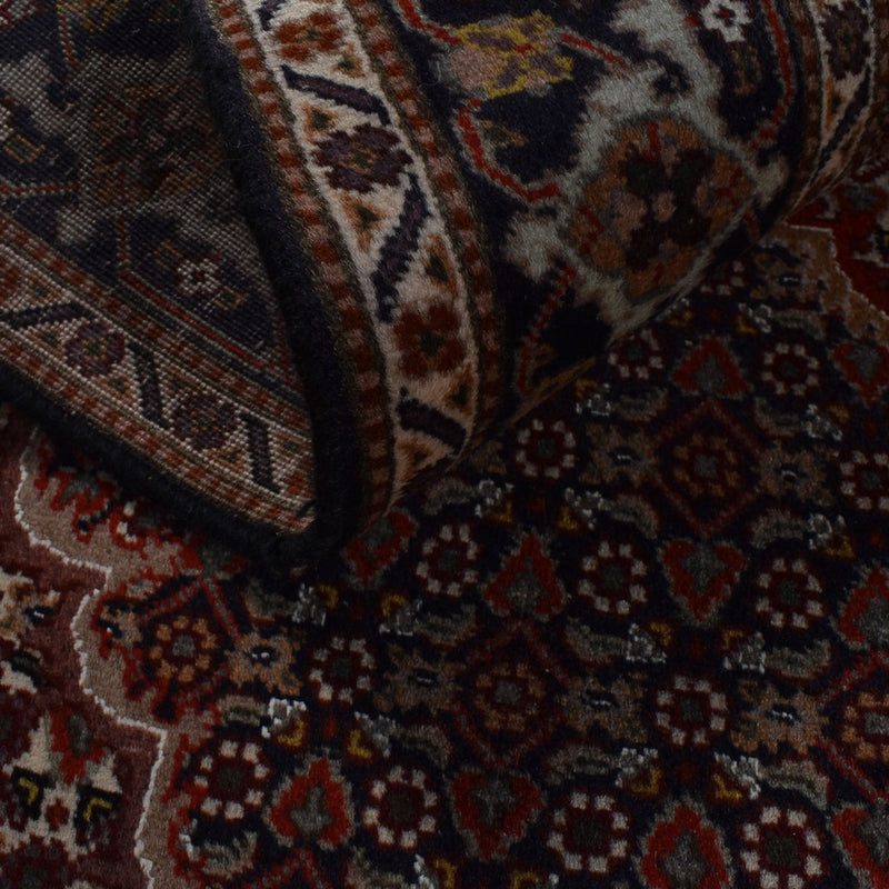 Tappeto Persero - Tabriz - Reale - 198 x 150 cm - marrone scuro