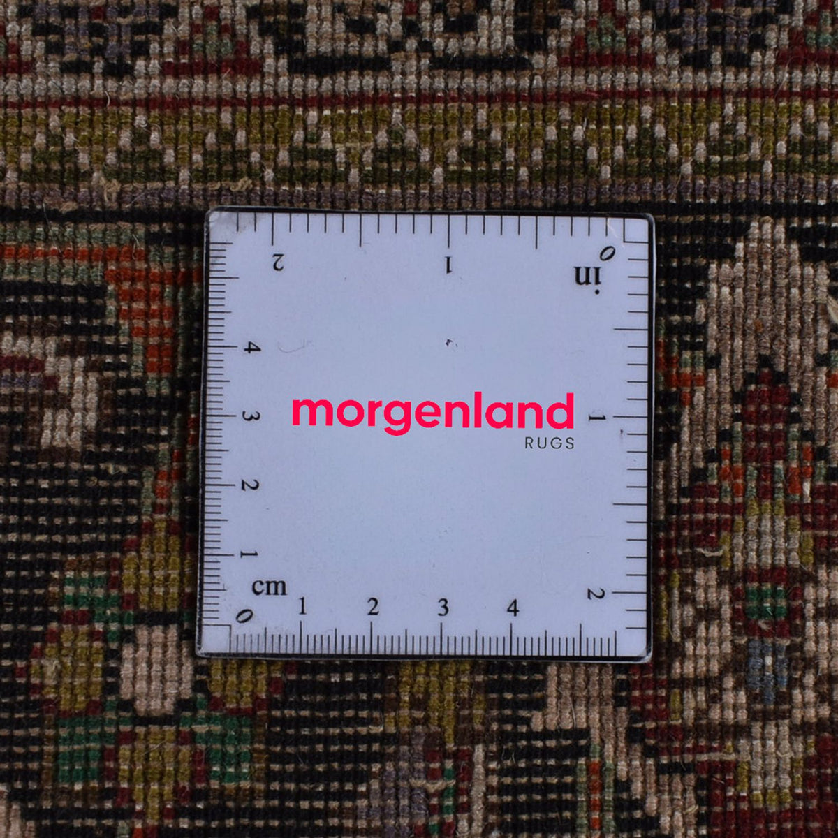 Tappeto Persero - Tabriz - Reale - 210 x 154 cm - marrone scuro