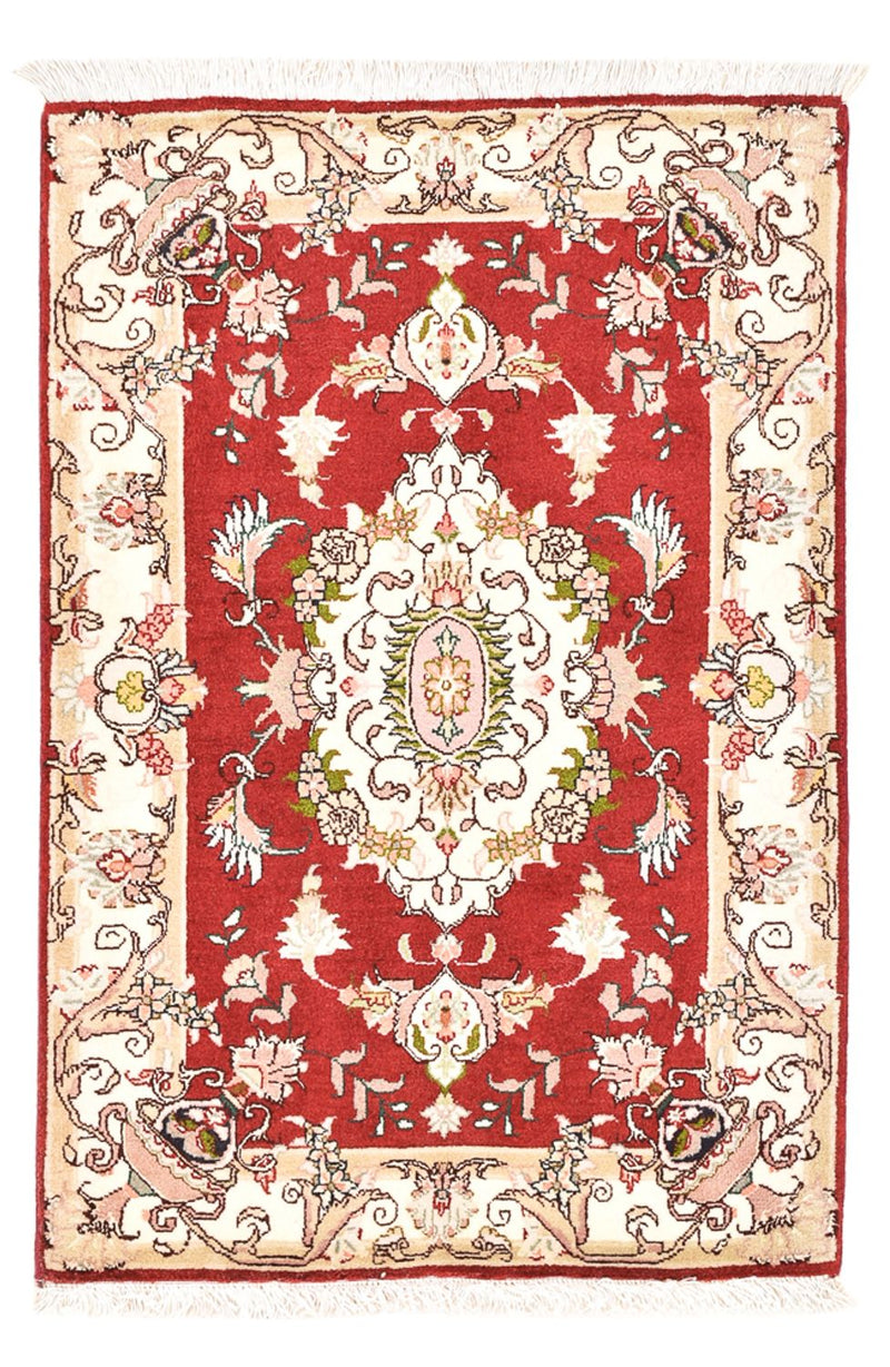 Tappeto Persero - Tabriz - Reale - 90 x 60 cm - rosso