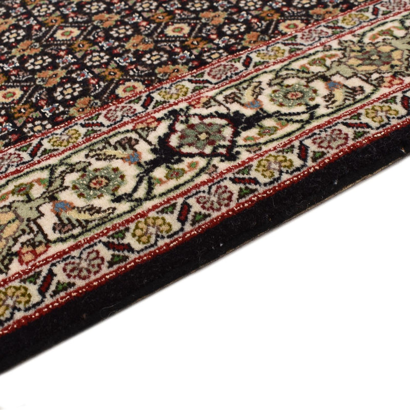 Tappeto corsia Tappeto Persero - Tabriz - Reale - 396 x 82 cm - beige scuro