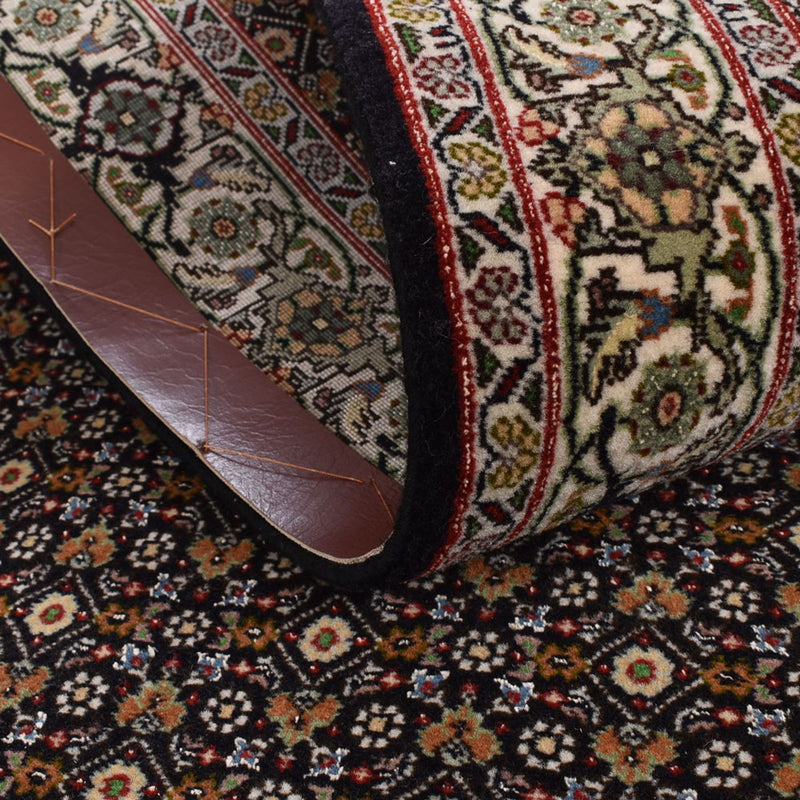 Tappeto corsia Tappeto Persero - Tabriz - Reale - 396 x 82 cm - beige scuro