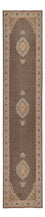 Tappeto corsia Tappeto Persero - Tabriz - Reale - 390 x 82 cm - beige scuro