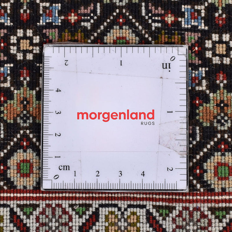 Tappeto corsia Tappeto Persero - Tabriz - Reale - 390 x 82 cm - beige scuro