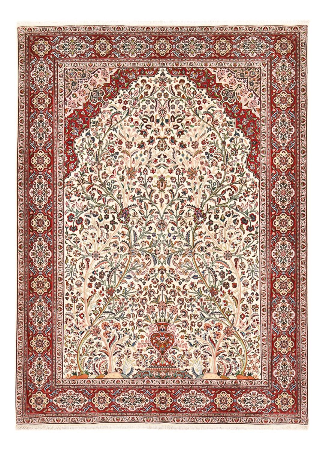 Tappeto Persero - Tabriz - Reale - 250 x 178 cm - crema