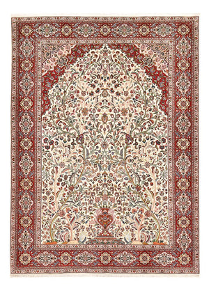 Tappeto Persero - Tabriz - Reale - 250 x 178 cm - crema