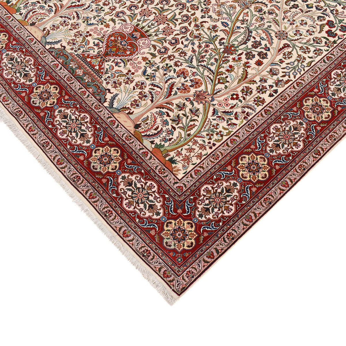 Tappeto Persero - Tabriz - Reale - 250 x 178 cm - crema