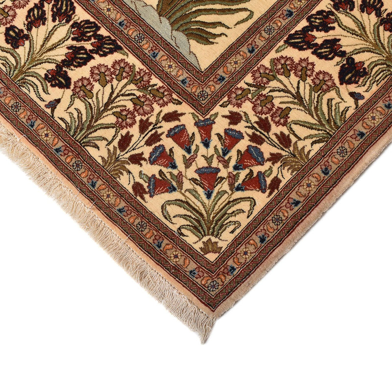Tappeto Persero - Ghom - Reale - 202 x 136 cm - beige chiaro