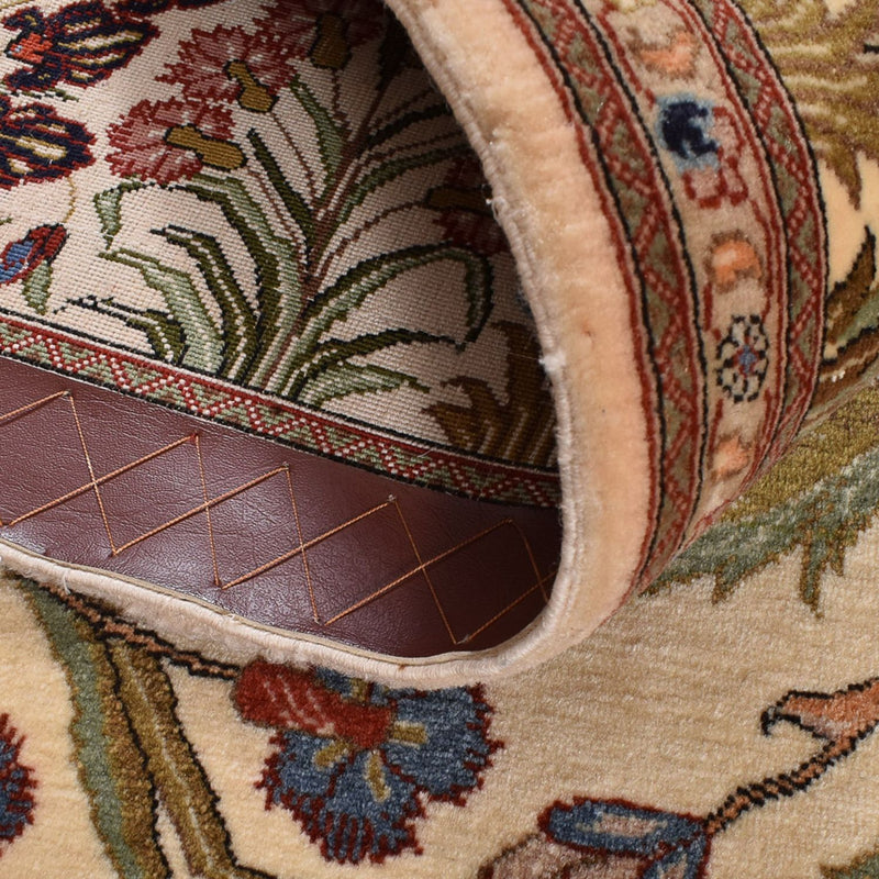 Tappeto Persero - Ghom - Reale - 202 x 136 cm - beige chiaro