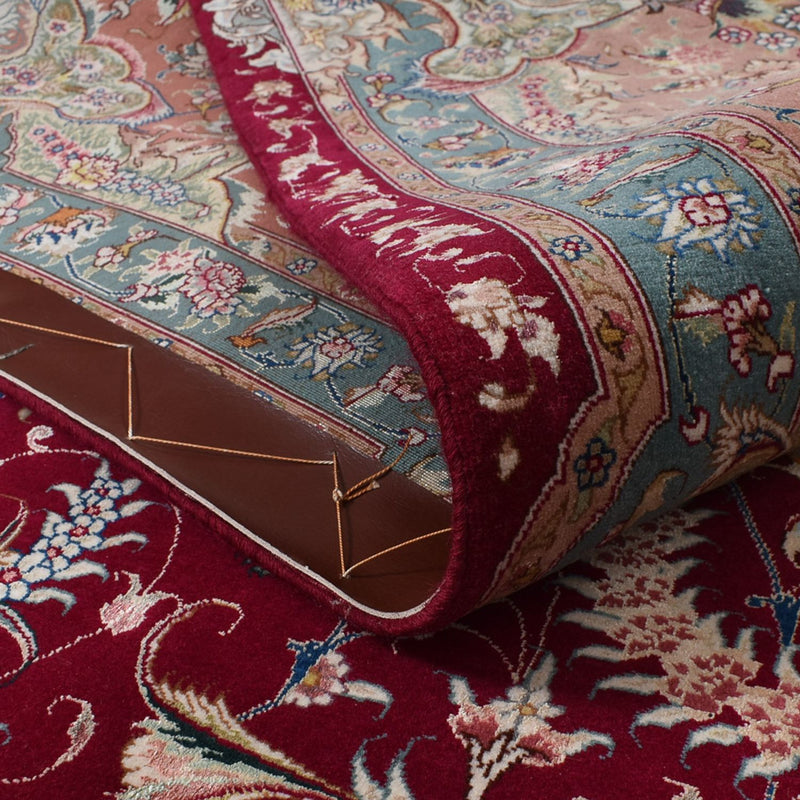 Tappeto Persero - Tabriz - Premio - 304 x 250 cm - rosso