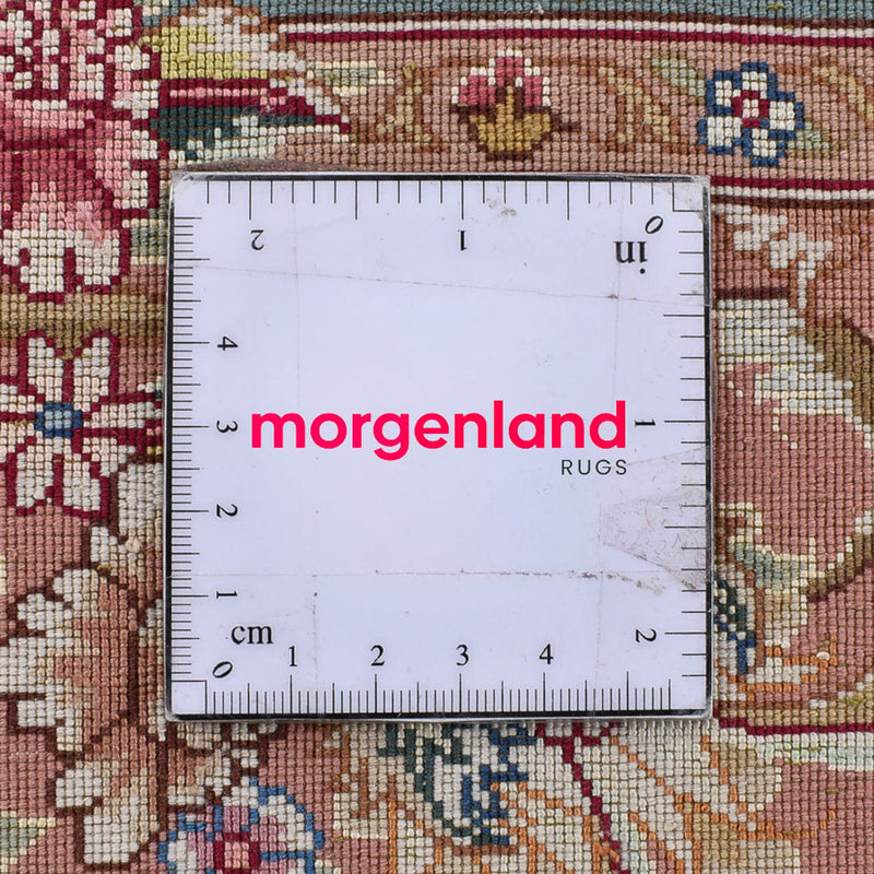 Tappeto Persero - Tabriz - Premio - 304 x 250 cm - rosso