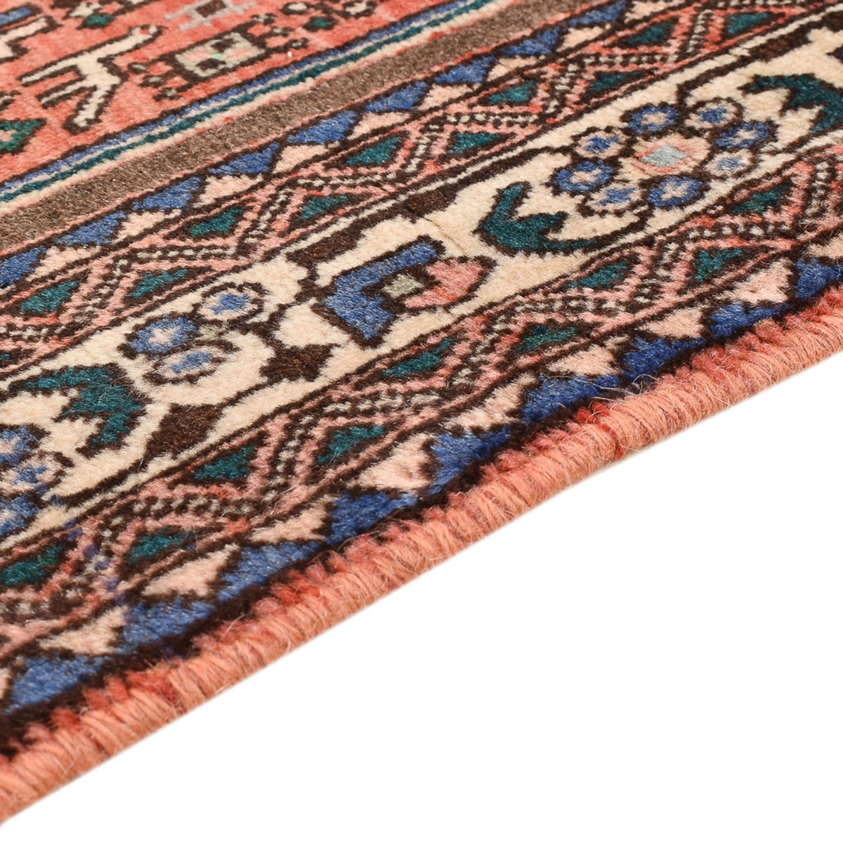 Tappeto Persero - Nomade - 150 x 102 cm - rosso chiaro